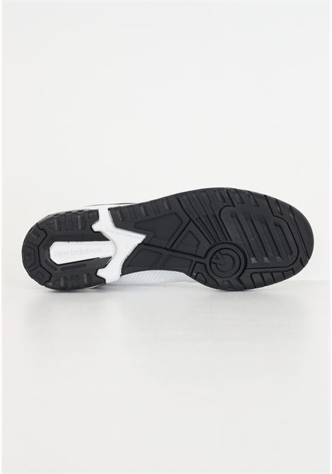 Sneakers bianche e nere da uomo modello 550 NEW BALANCE | BB550HA1WHITE